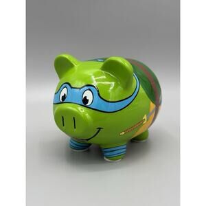 Teenage Mutant Ninja Turtles Piggy Bank Leonardo FAB Starpoint 2014 TMNT 5”